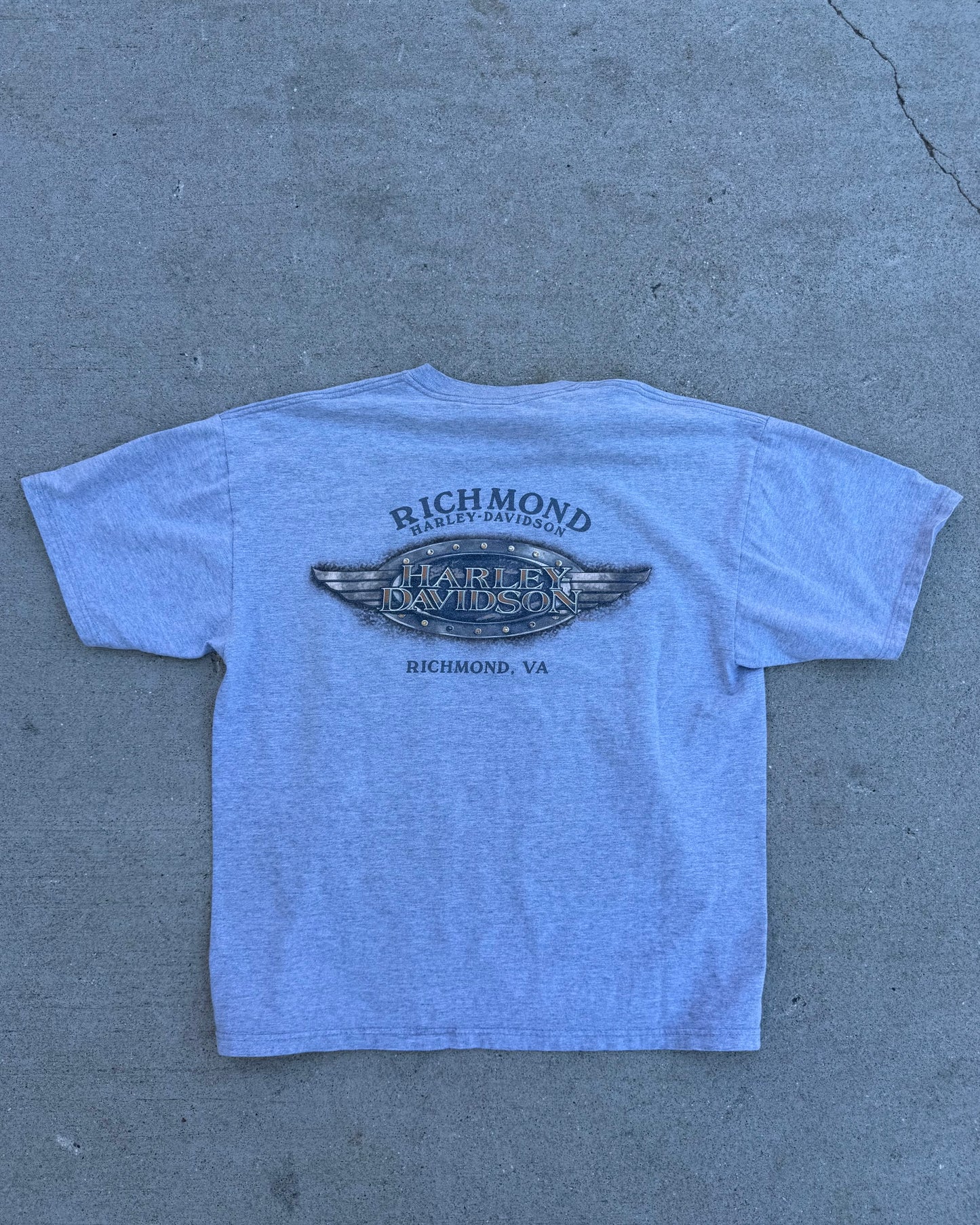 2007 Harley Davidson Pocket Tee Richmond