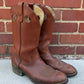 VTG Wrangler Brown Cowboy Boots