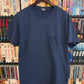 VTG Hanes Navy Blank Pocket Tee