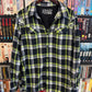 00's Metal Mulisha Plaid Flannel Button Up