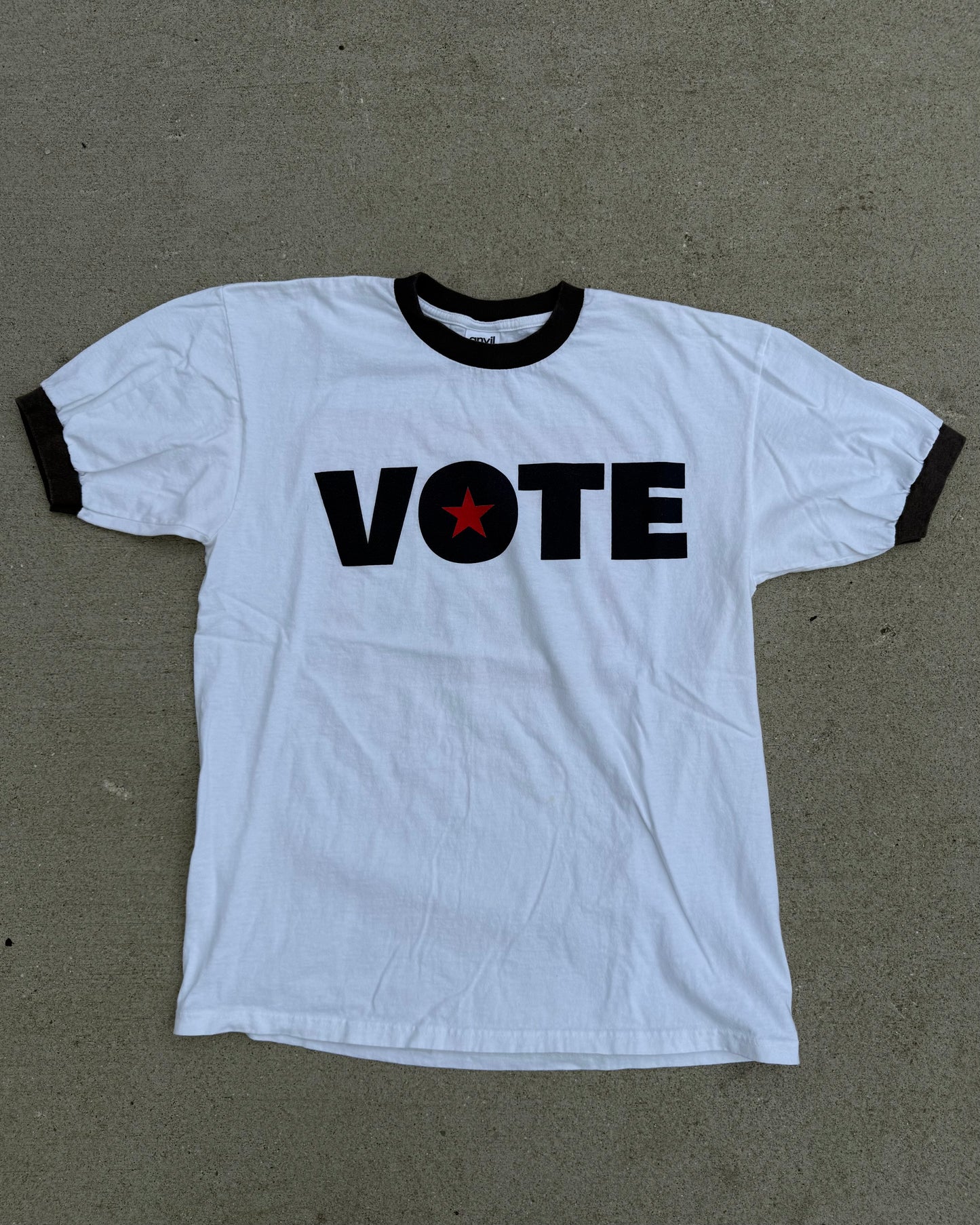 2004 Vote Tim McGraw Tour Ringer Tee