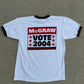 2004 Vote Tim McGraw Tour Ringer Tee