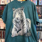 00's White Tiger Tee
