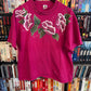 VTG Wrap Around Flower Print Tee