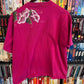 VTG Wrap Around Flower Print Tee