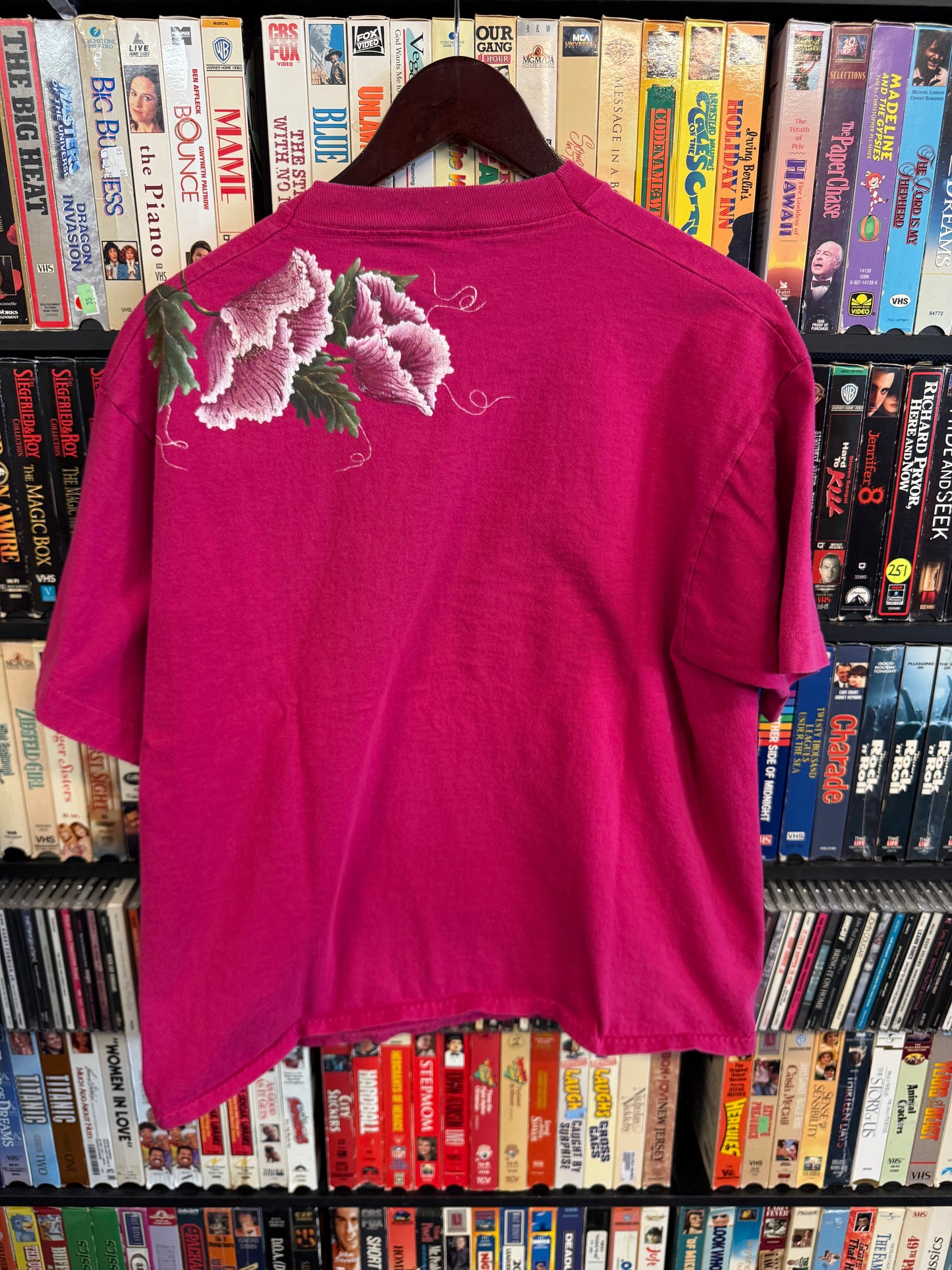 VTG Wrap Around Flower Print Tee