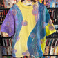 1997 V.C. Torias Hand Painted Abstract Art Tee