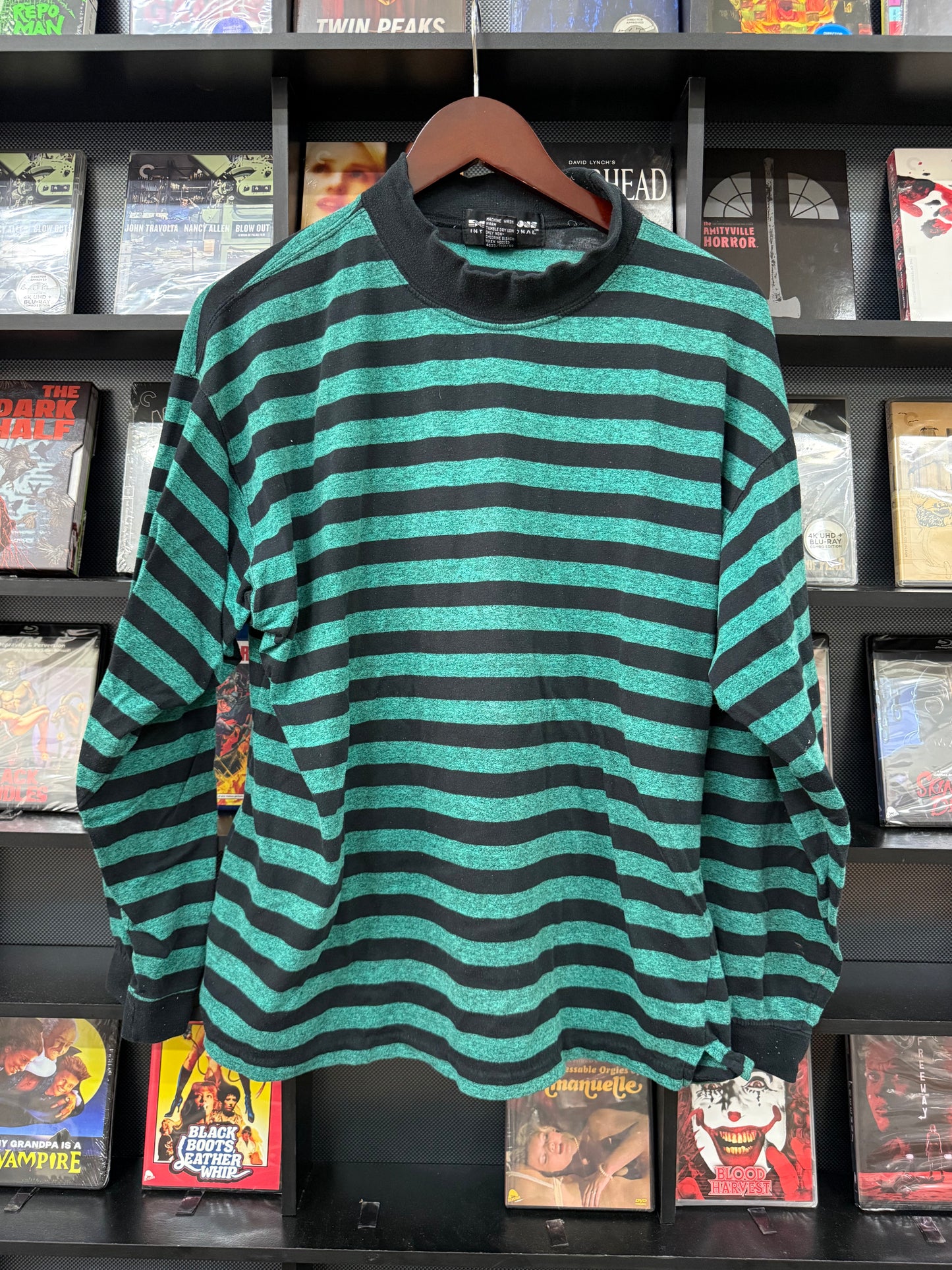 VTG Expressions International Striped LS Shirt