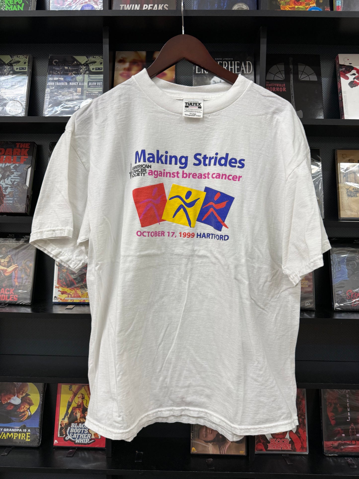 1999 Making Strides Against Breast Cancer Tee