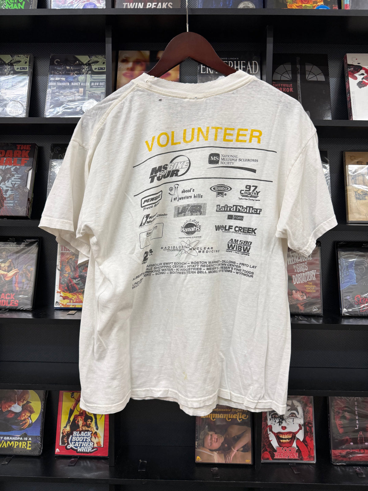 2000 Distressed MS Bike Tour Tee