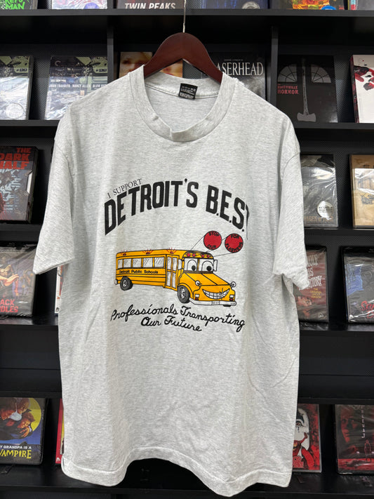 VTG Detroit Public Schools Bus Tee