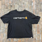 Cropped Carhartt Pocket Tee (Black)