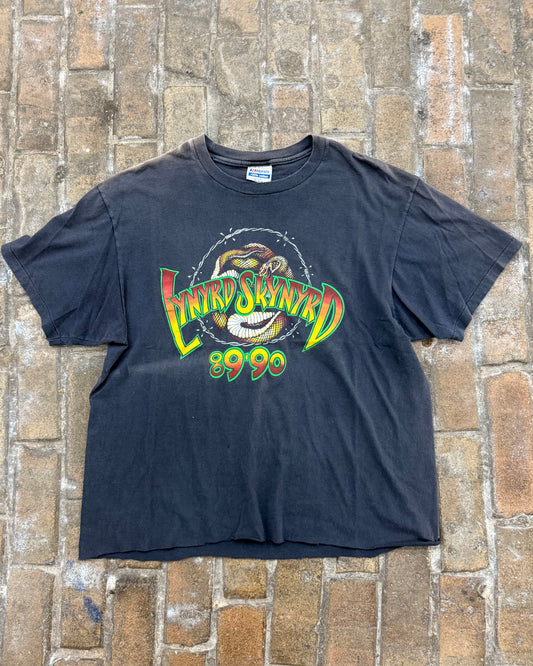 1989-1990 Lynyrd Skynyrd Cropped Band Tee