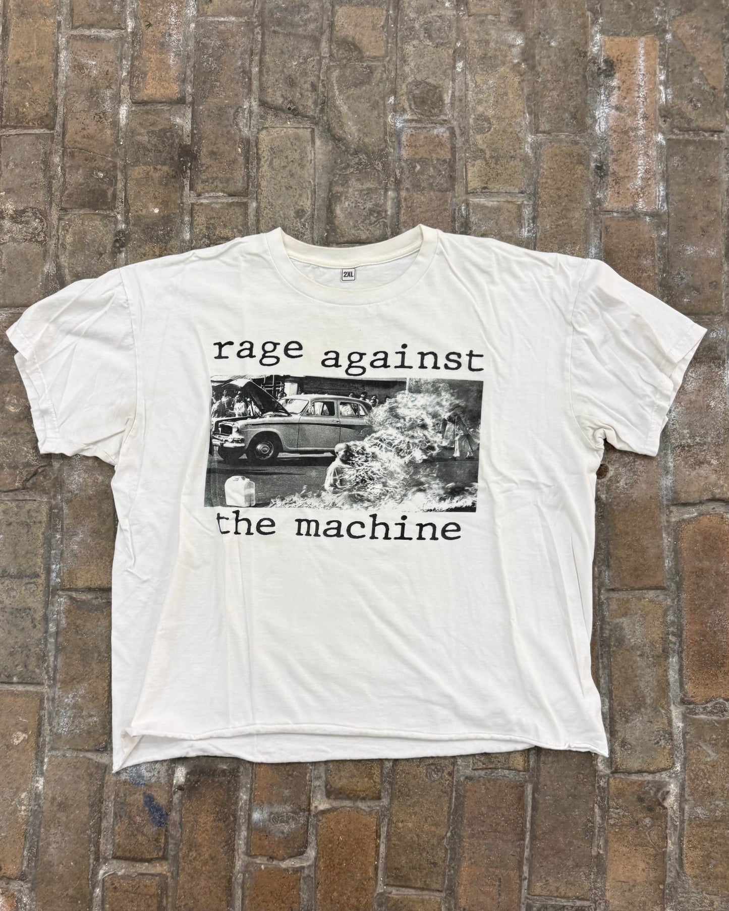 Rage Against The Machine Cropped Tee