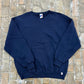 VTG Russell Athletic Blank Navy Sweatshirt