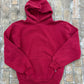 VTG Russell Athletic Blank Red Hoodie