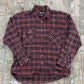 WFS Element Gear Plaid Flannel Button Up Shirt