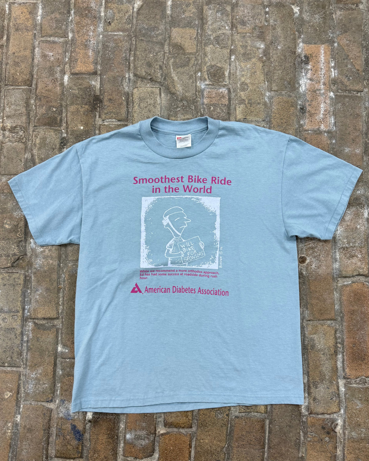 1996 "Smoothest Bike Ride in the World" Tee