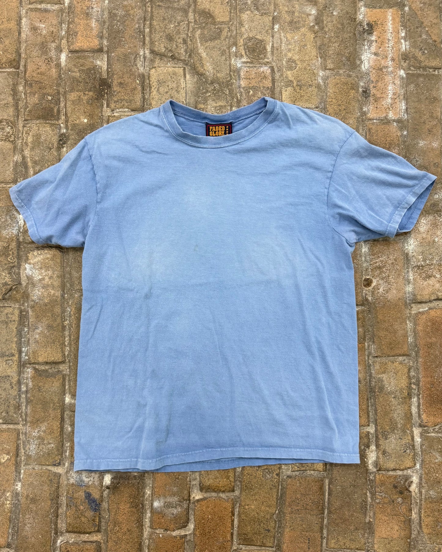 VTG Faded Glory Blank Blue Tee