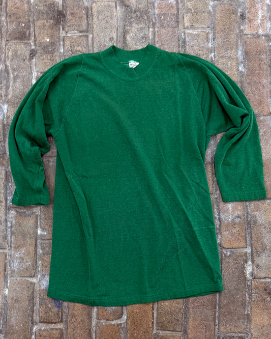 VTG Champion Cotton/Nylon Blend Green Jersey