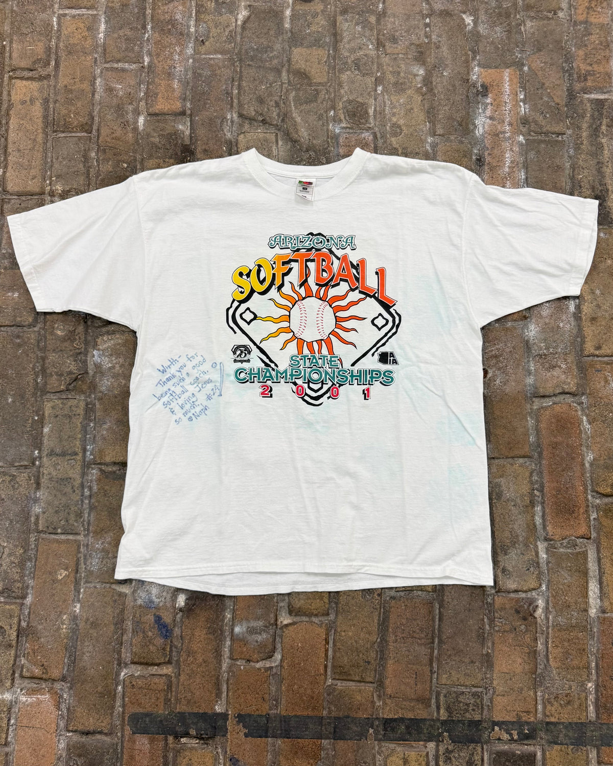 2001 Arizona State Softball Champions Tee
