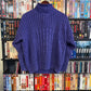 VTG Purple Knit Sweater