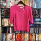 VTG Pink SS Sweater