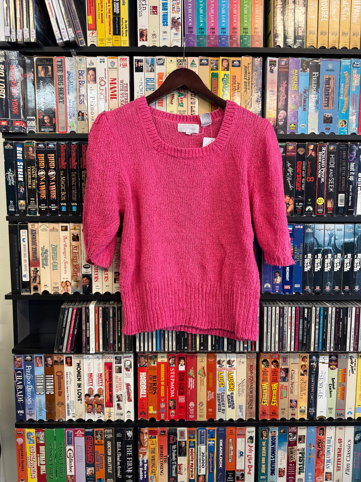 VTG Pink SS Sweater