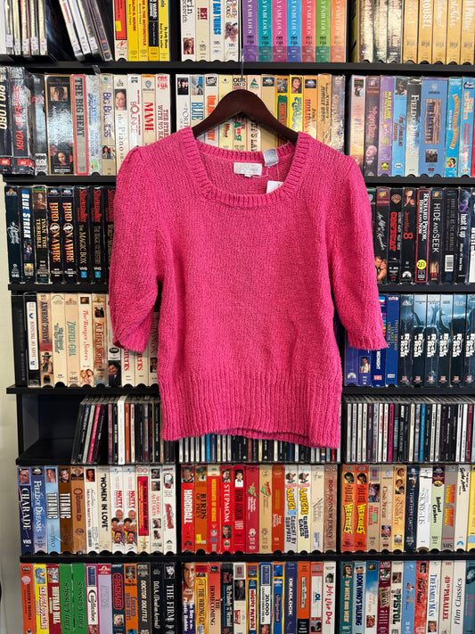 VTG Pink SS Sweater