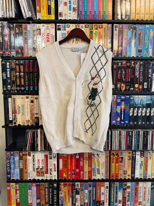 VTG IZOD Golf Sweater Vest