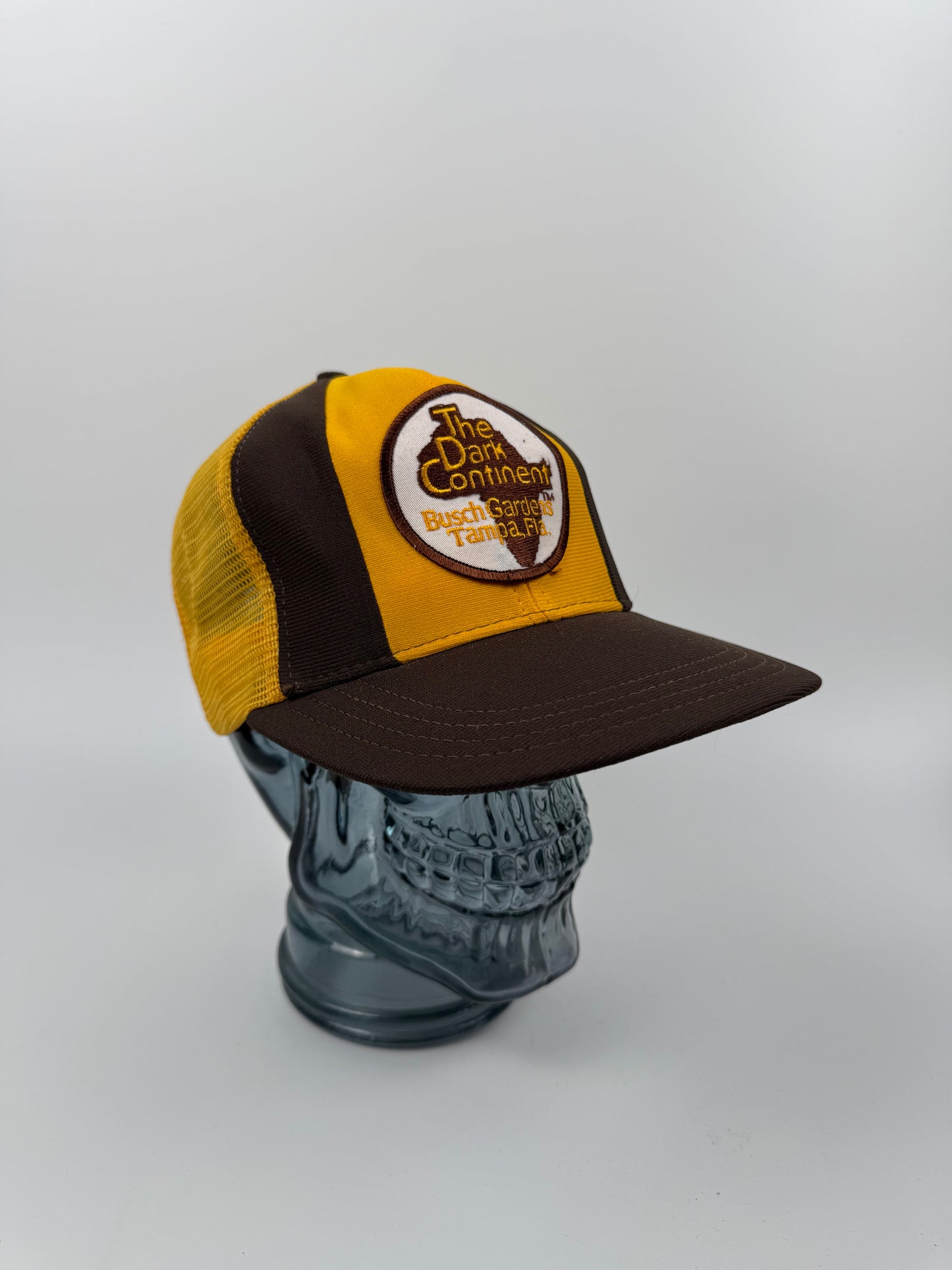The Dark Continent Busch Gardens Mesh Trucker Hat