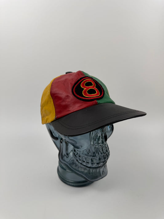 90's 8 Ball Leather Snapback