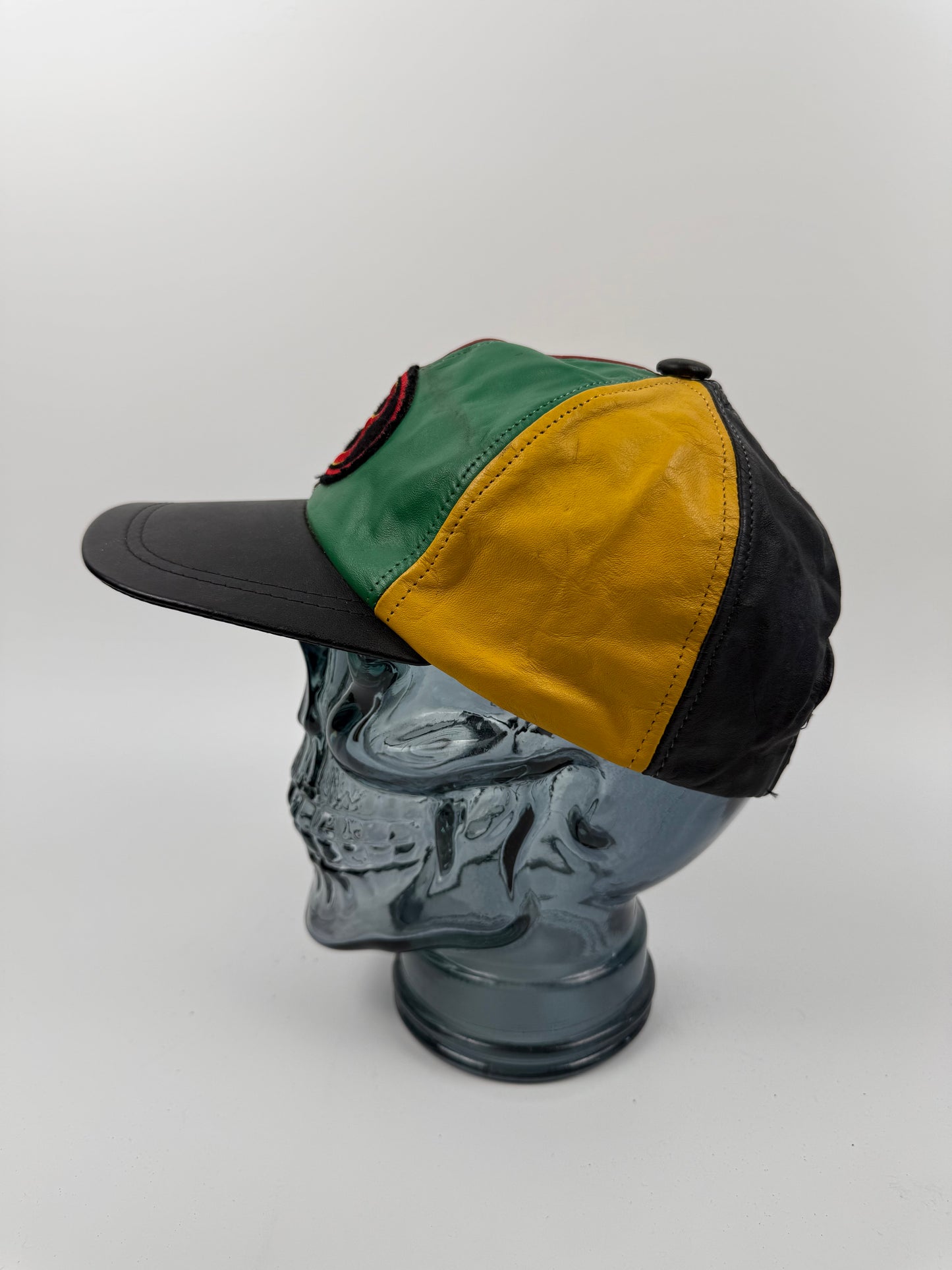 90's 8 Ball Leather Snapback