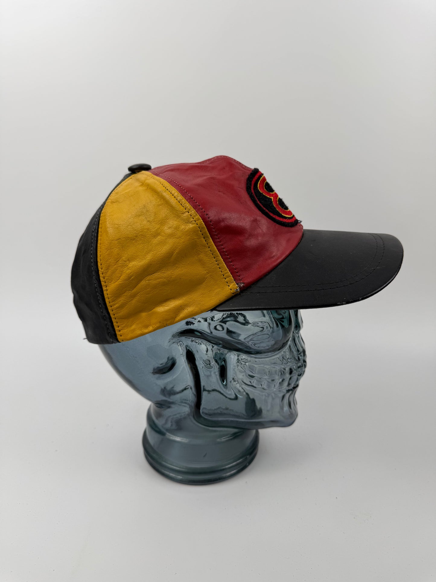 90's 8 Ball Leather Snapback