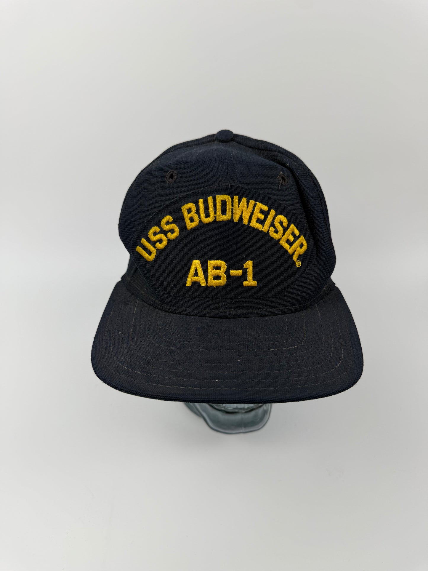 VTG USS Budweiser Snapback