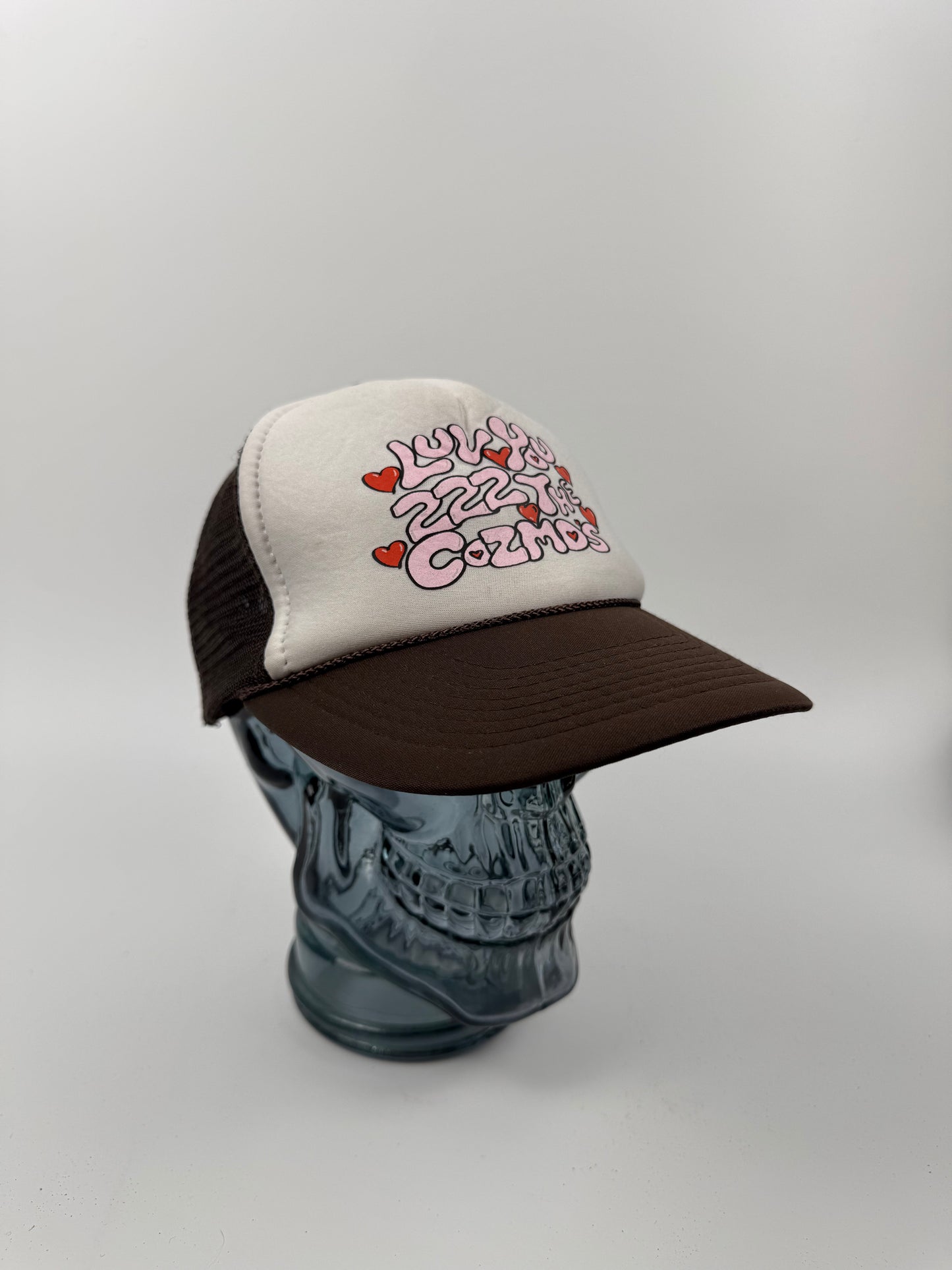 "Luv You 222 The Cozmos" Mesh Trucker Hat