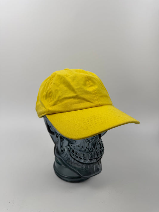 Blank Yellow Strapback Hat