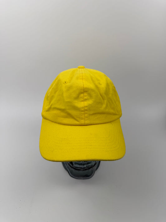 Blank Yellow Strapback Hat