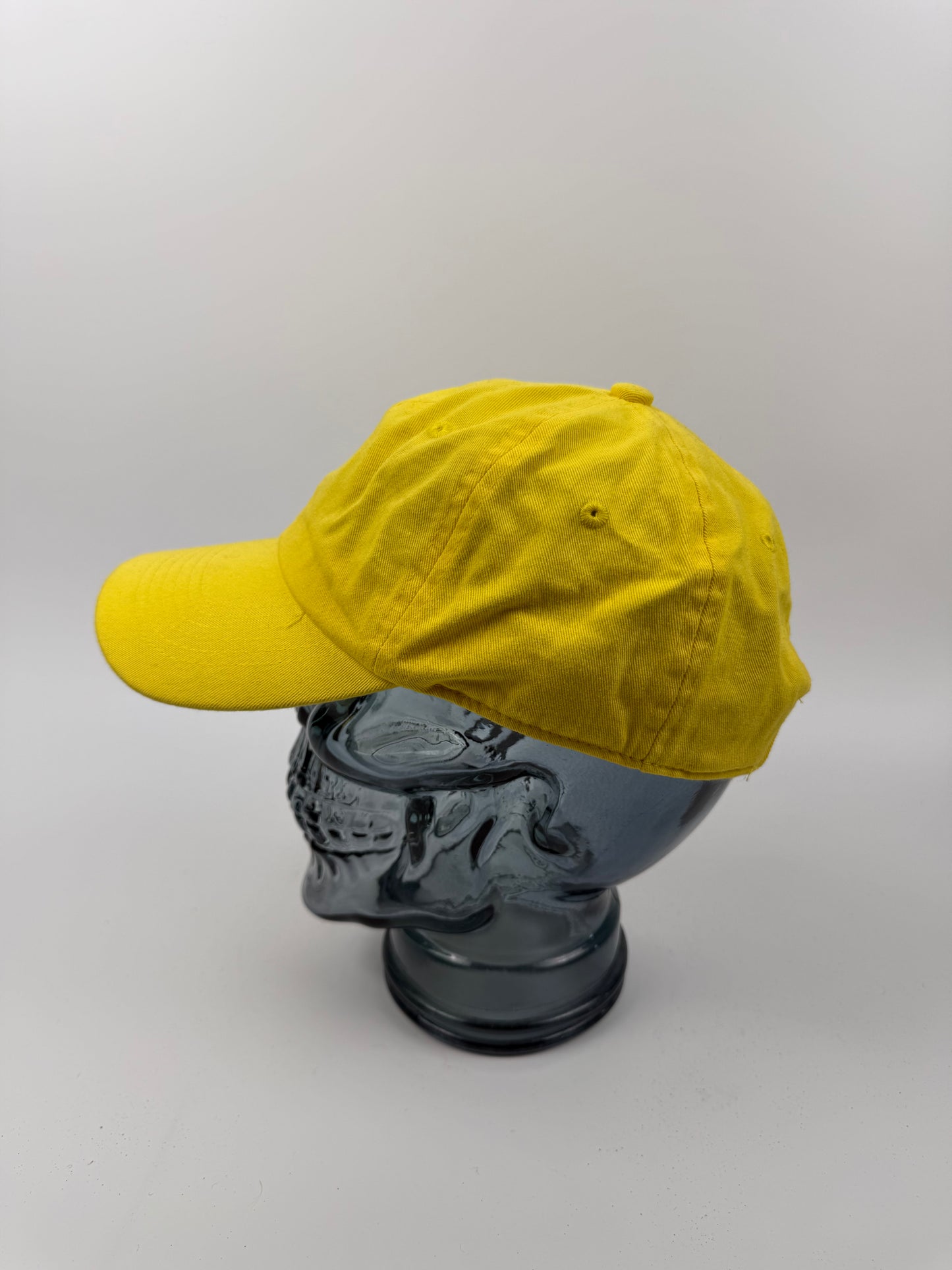 Blank Yellow Strapback Hat