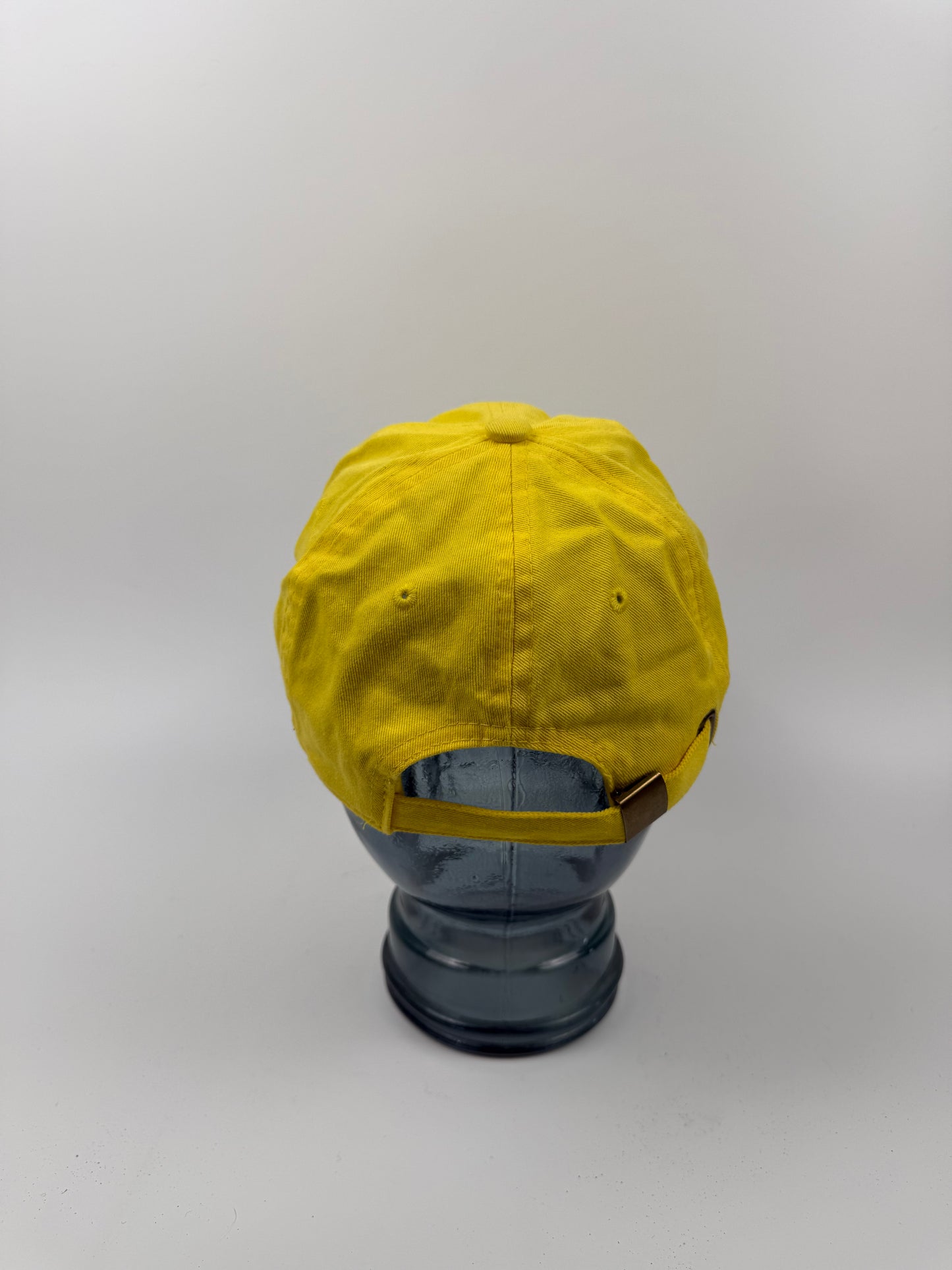 Blank Yellow Strapback Hat