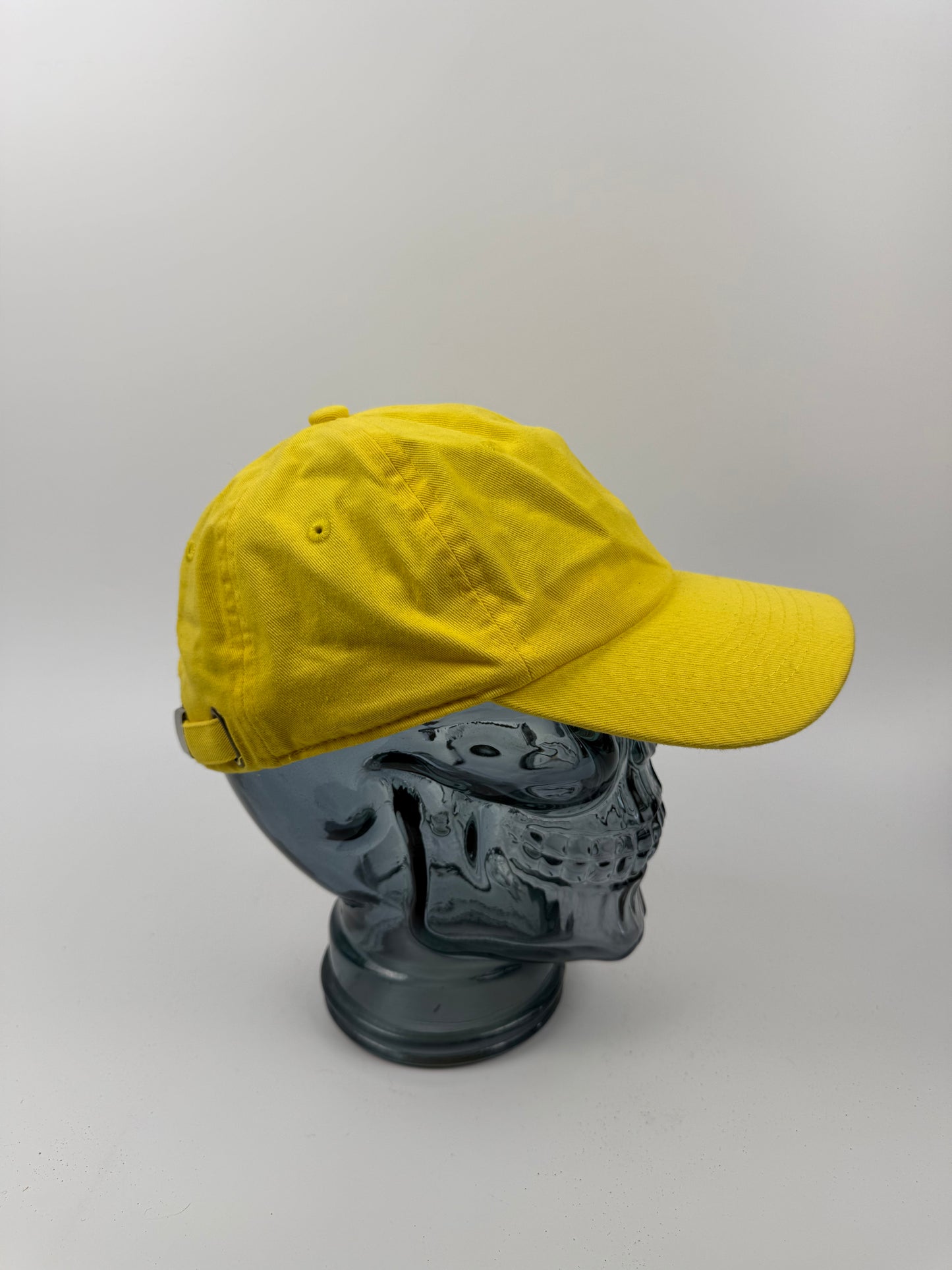 Blank Yellow Strapback Hat