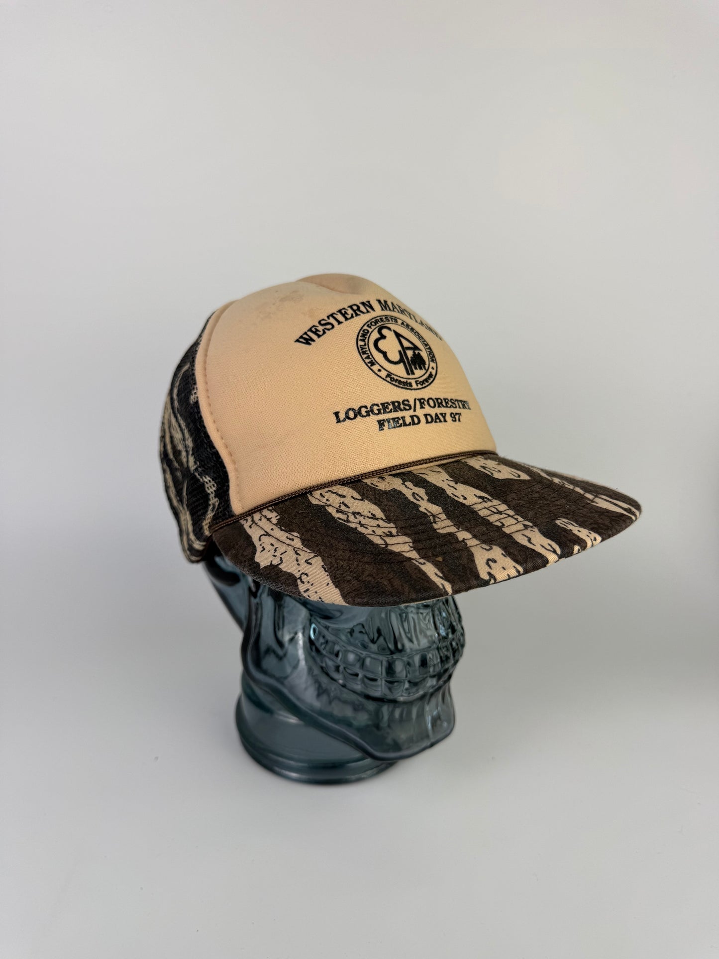 1997 Western Maryland Camo Trucker Hat