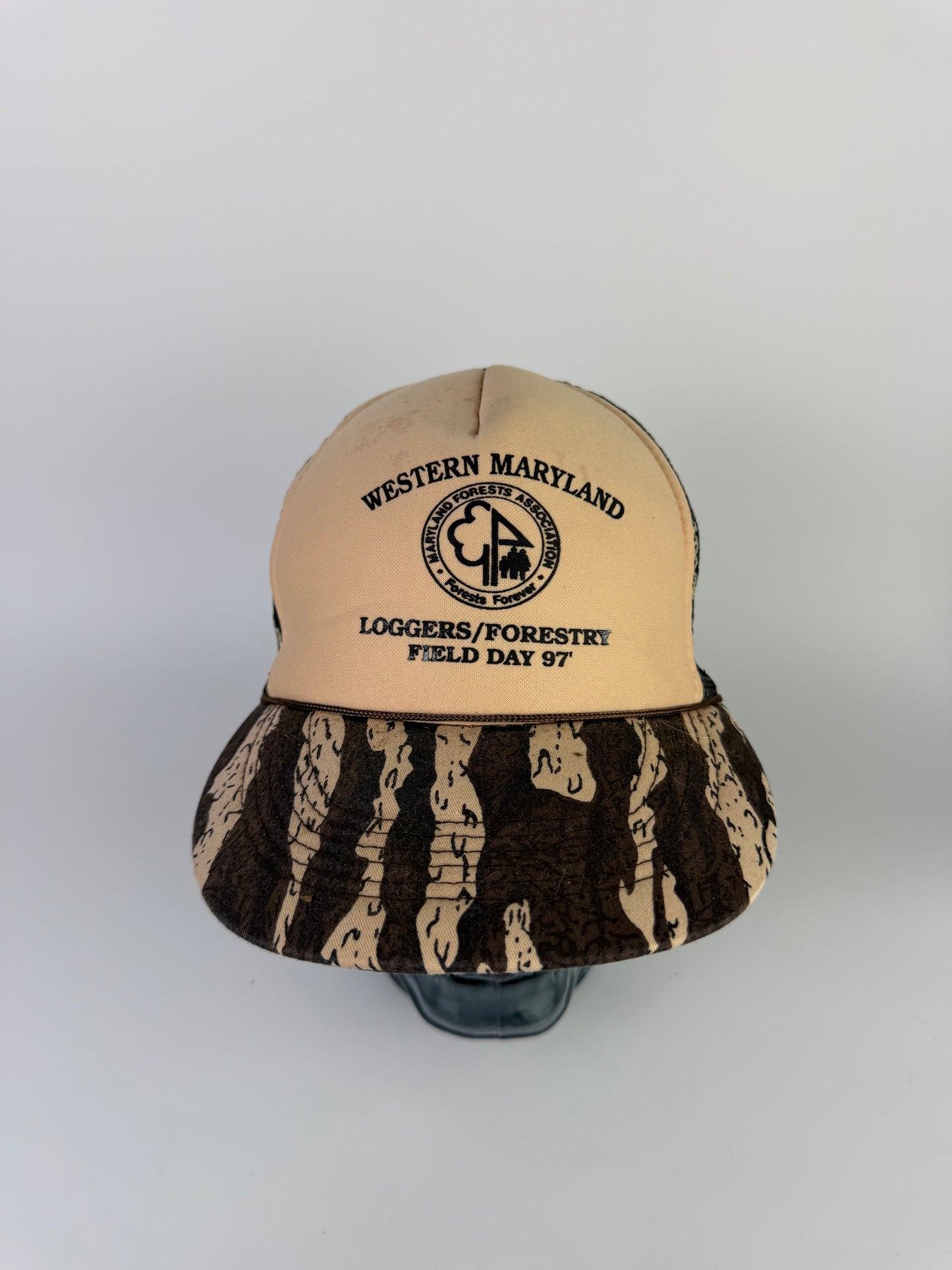 1997 Western Maryland Camo Trucker Hat