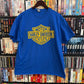 Harley Davidson Motorcycles Blue Tee