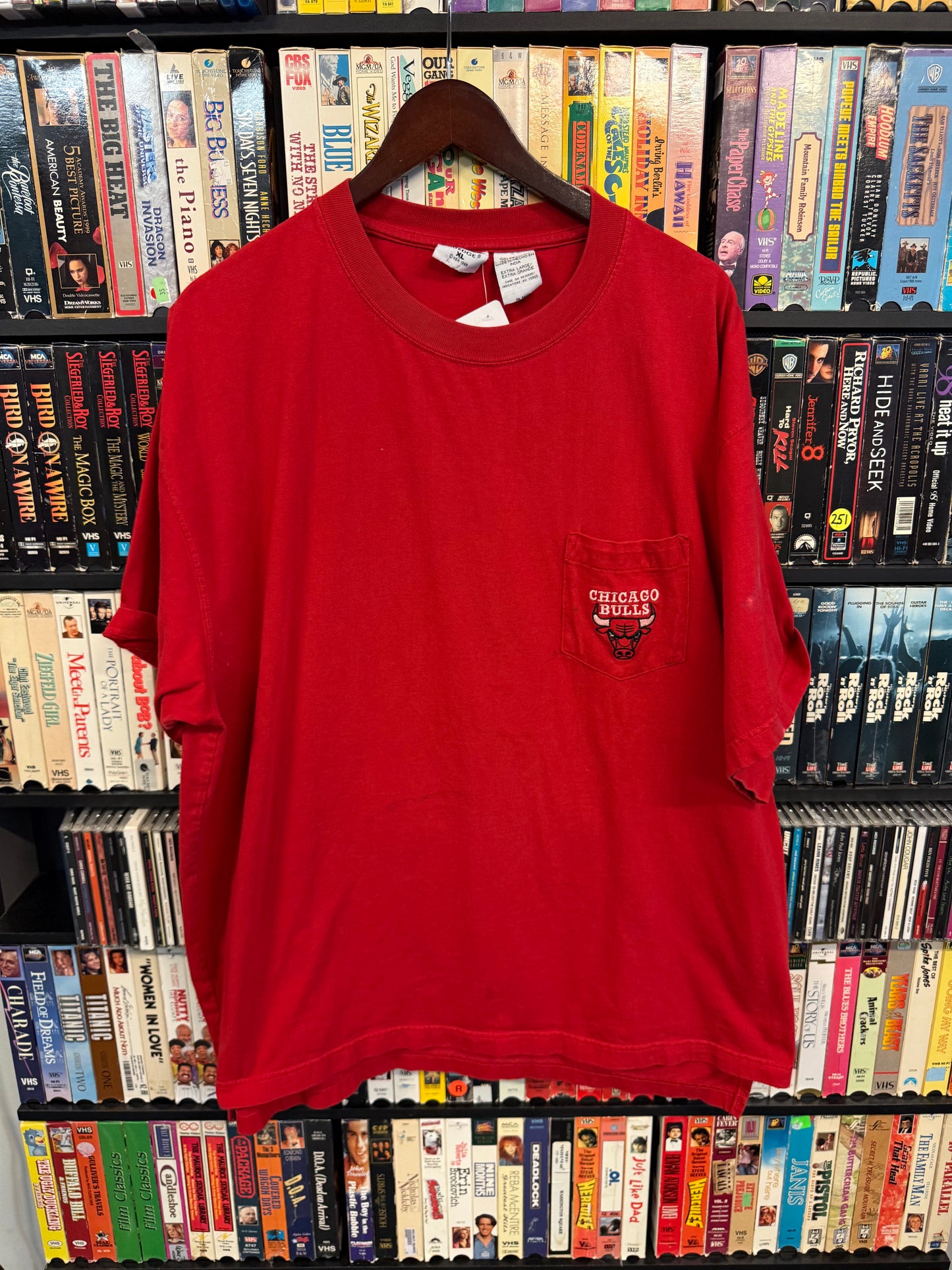 1998 Chicago Bulls Pocket Tee