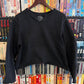 Arizona Cropped Blank Black LS