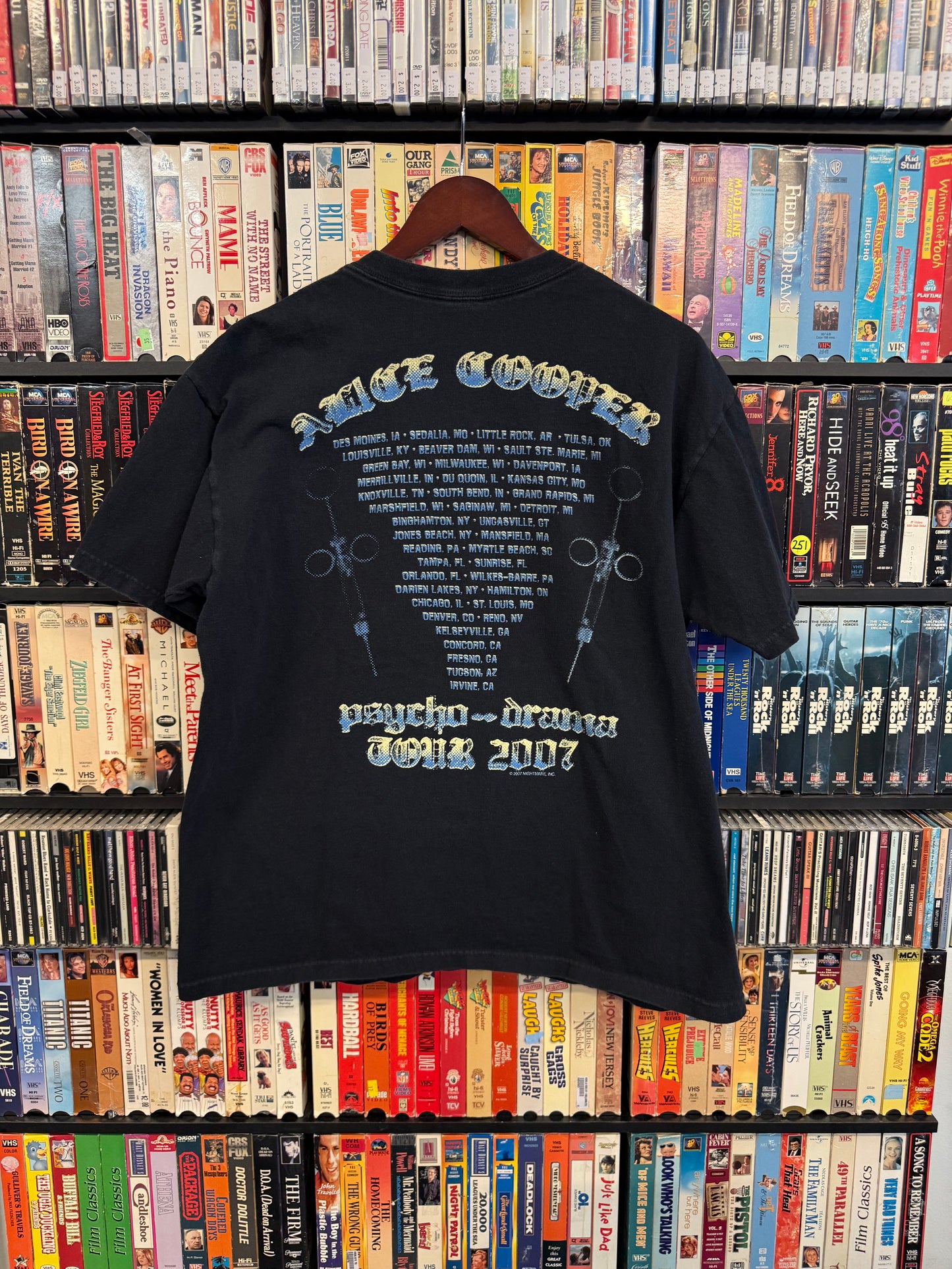 2007 Alice Cooper Tour Tee