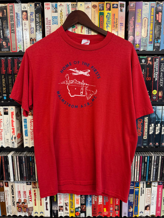 80's Home Of The Firsts Malmstrom A.F.B., M.T. Tee
