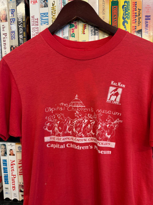 VTG Distressed Capital Canine Follies Tee