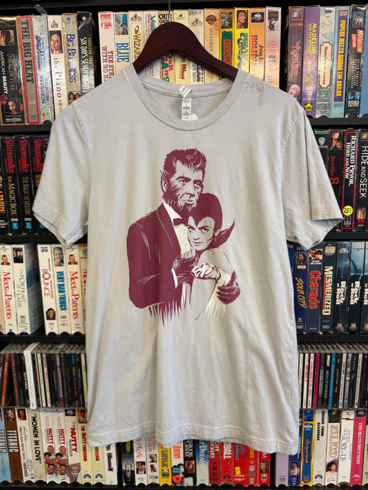 Modern Wolfman & Vampire Couple Tee